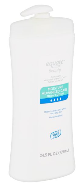 Equate Beauty Fragrance Free Moisture Advanced Care Body Lotion