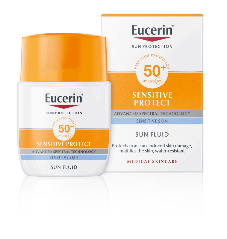 Eucerin Sensitive Protect Sun Fluid Spf 50 ingredients (Explained)