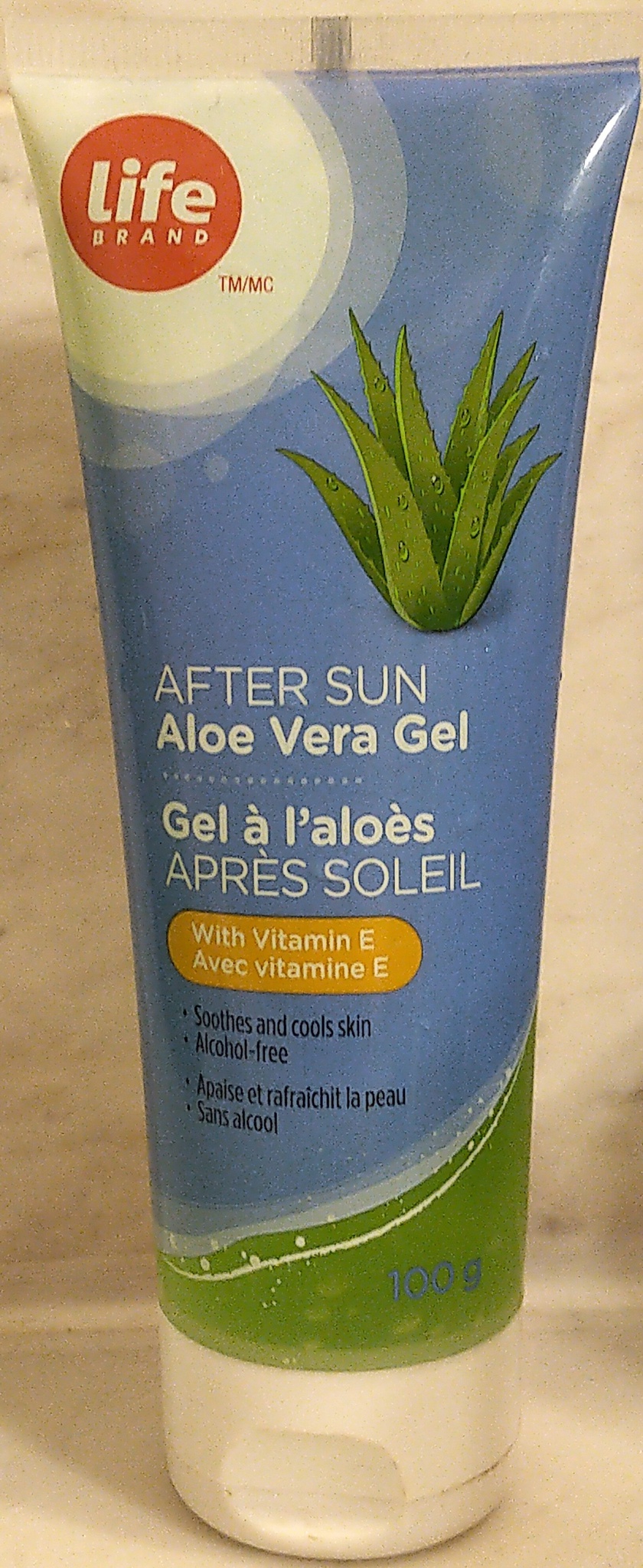 Life Brand After Sun Aloe Vera Gel With Vitamin E