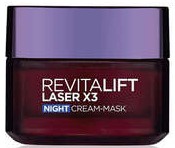 L'Oreal Revitalift Laser X3 Night Cream Mask