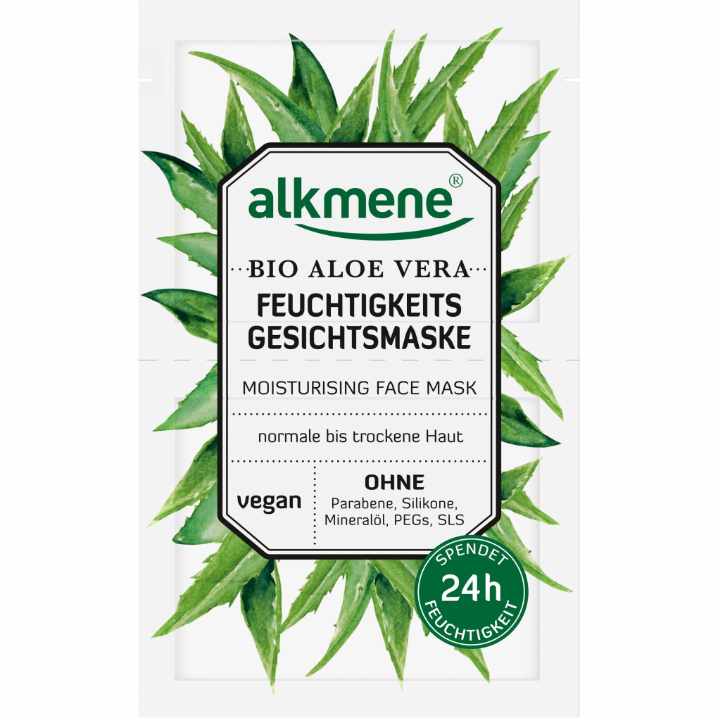 Alkmene Bio Aloe Vera Moisturising Face Mask