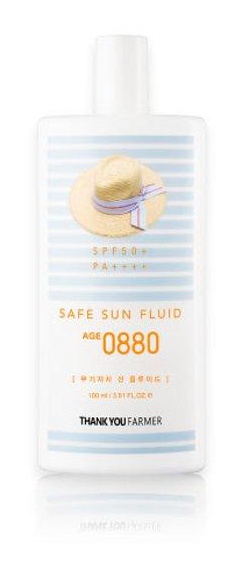 Thank You Farmer 0880 Safe Sun Fluid SPF50+ PA++++