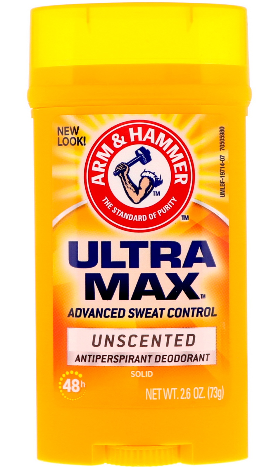 Arm & Hammer Ultramax, Solid Antiperspirant Deodorant, For Women, Unscented
