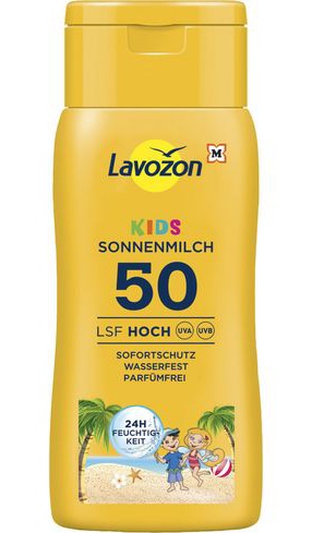 Lavozon Kids Sonnenmilch LSF 50