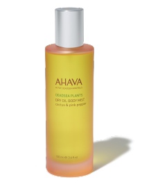 Ahava Dry Oil Body Mist - Cactus And Pink Pepper