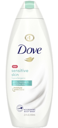 Dove Micellar Water Shower Gel Sensitive Skin