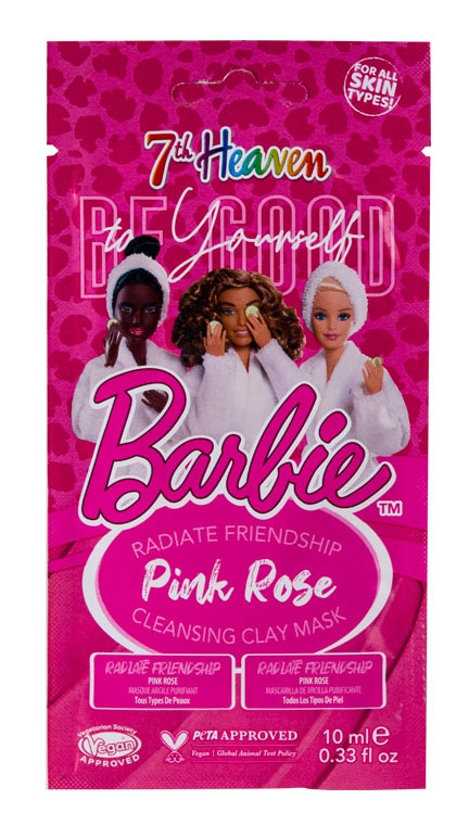 7th Heaven Barbie Pink Rose Cleansing Clay Mask