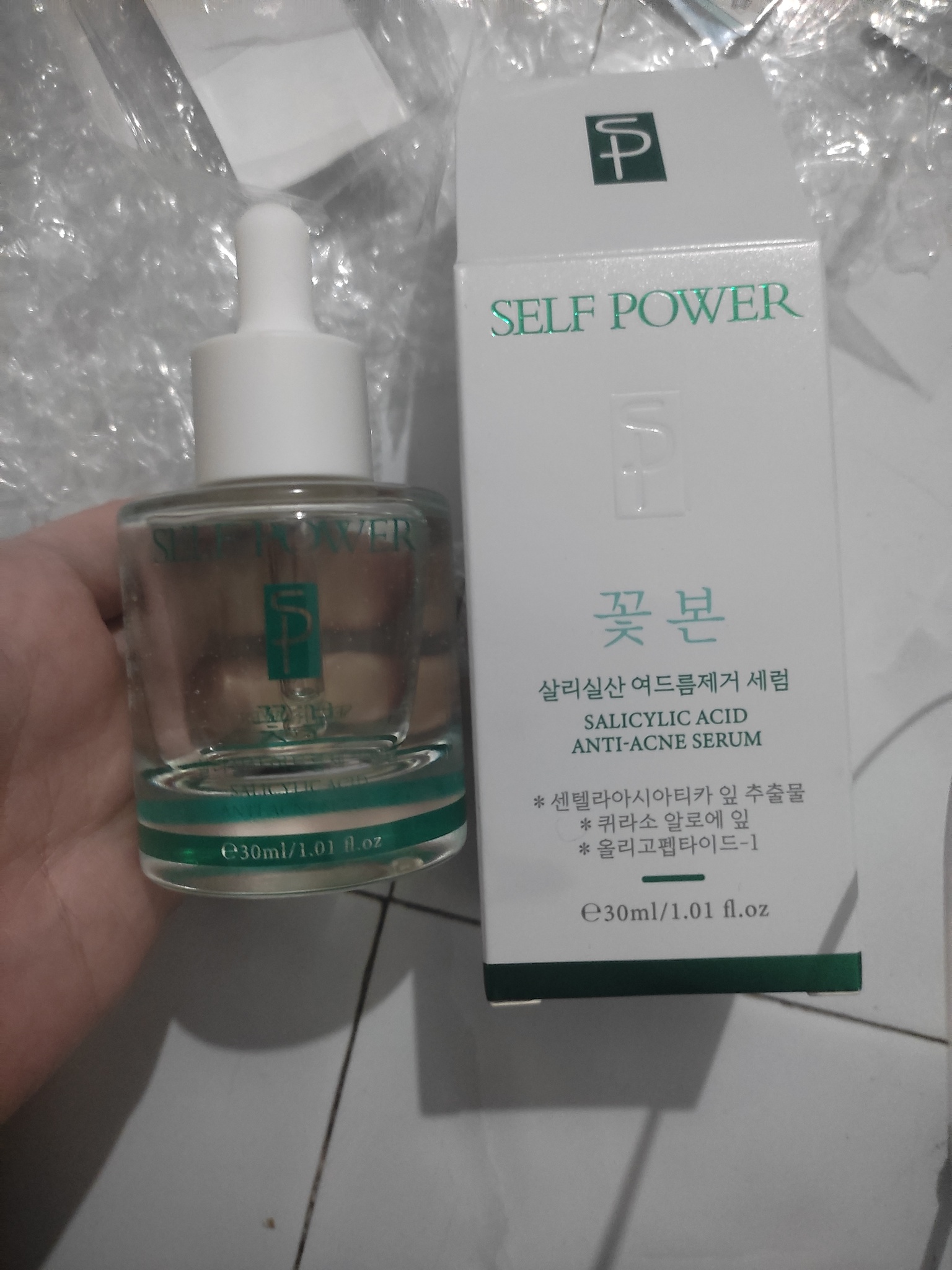 Self Powder Salicil Acid serum