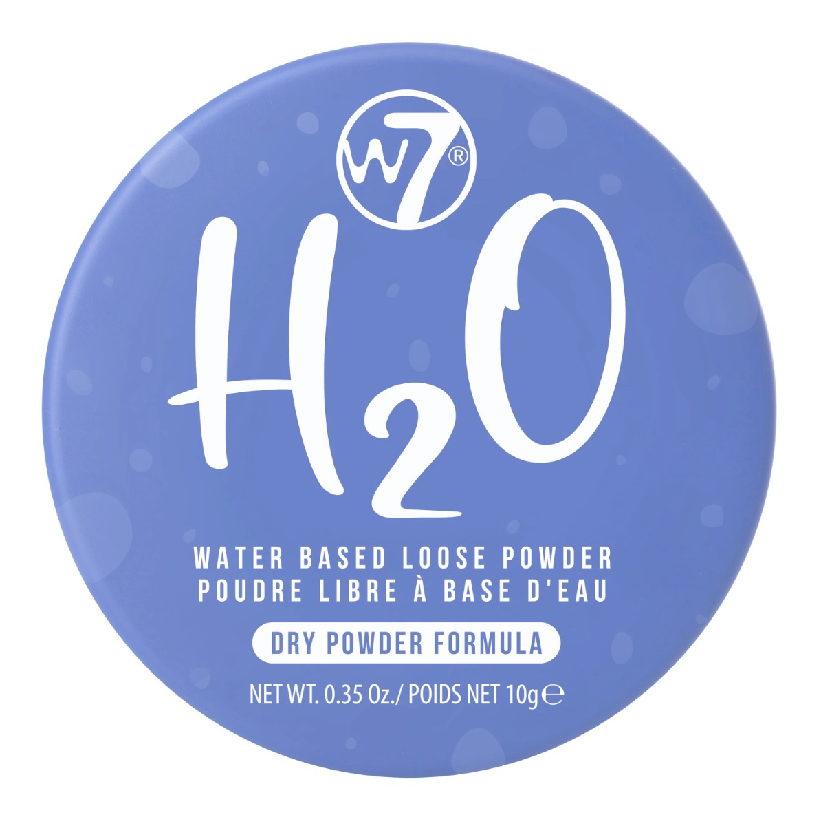 W7 H2o Water-based Loose Powder