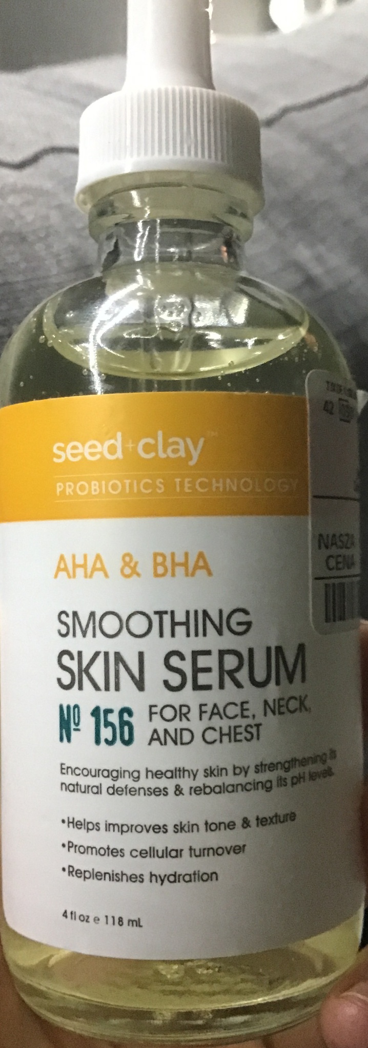 Seed + Clay AHA & BHA Smoothing Skin Serum