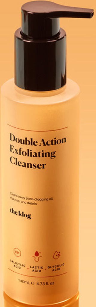 THE KLOG Double Action Exfoliating Cleanser
