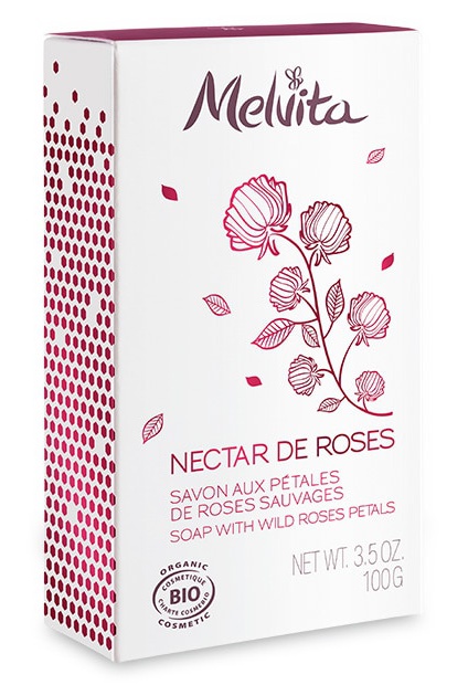MELVITA Nectar de Roses Soap With Wild Roses Petals