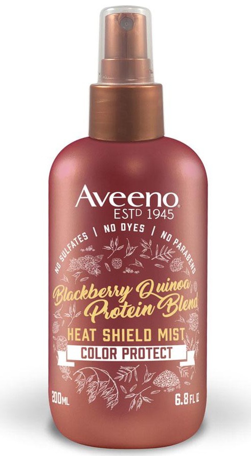 Aveeno Blackberry Quinoa Heat Shield Mist