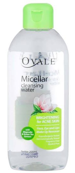 OVALE Micellar Cleansing Water Brightening For Acne Skin