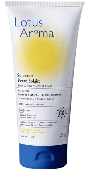 Lotus Aroma Sunscreen SPF 50