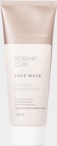 Australian Made Kmart Rosehip Clay Hydrate & Brighten Face Mask