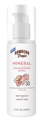 Hawaiian Tropic Mineral Sun Milk Lotion SPF30