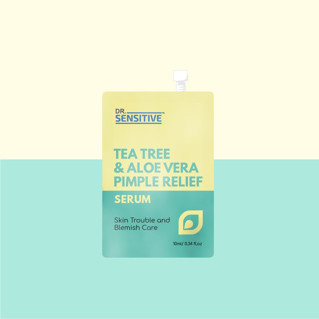 Dr. Sensitive Tea Tree And Aloe Pimple Relief Serum