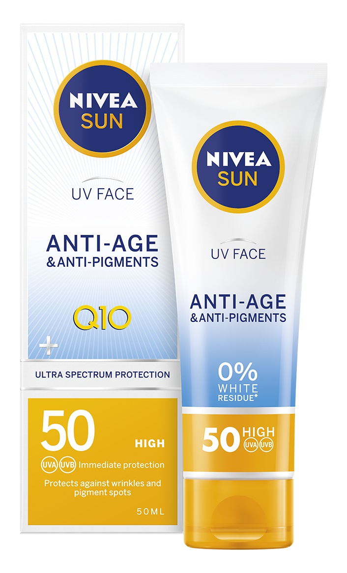 Nivea Uv Face Anti-Age & Anti- Pigments Sun Cream Spf50