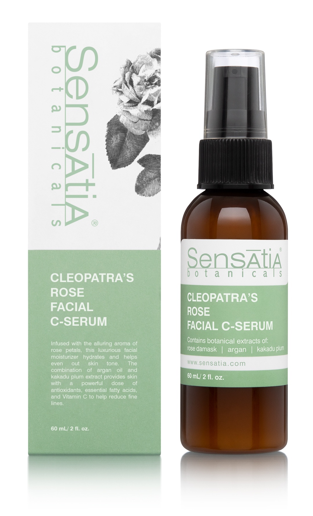 sensatia botanicals Cleopatra’s Rose Facial-c Serum