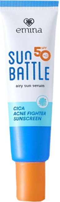 Emina Sun Battle SPF 50 Pa++++ Cica Acne Fighter Sunscreen