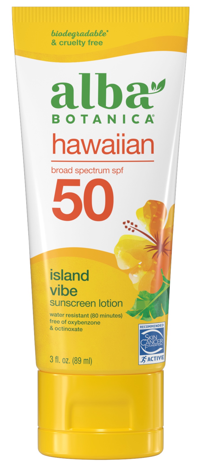 Alba Botanica Hawaiian Island Vibe Sunscreen Lotion SPF 50