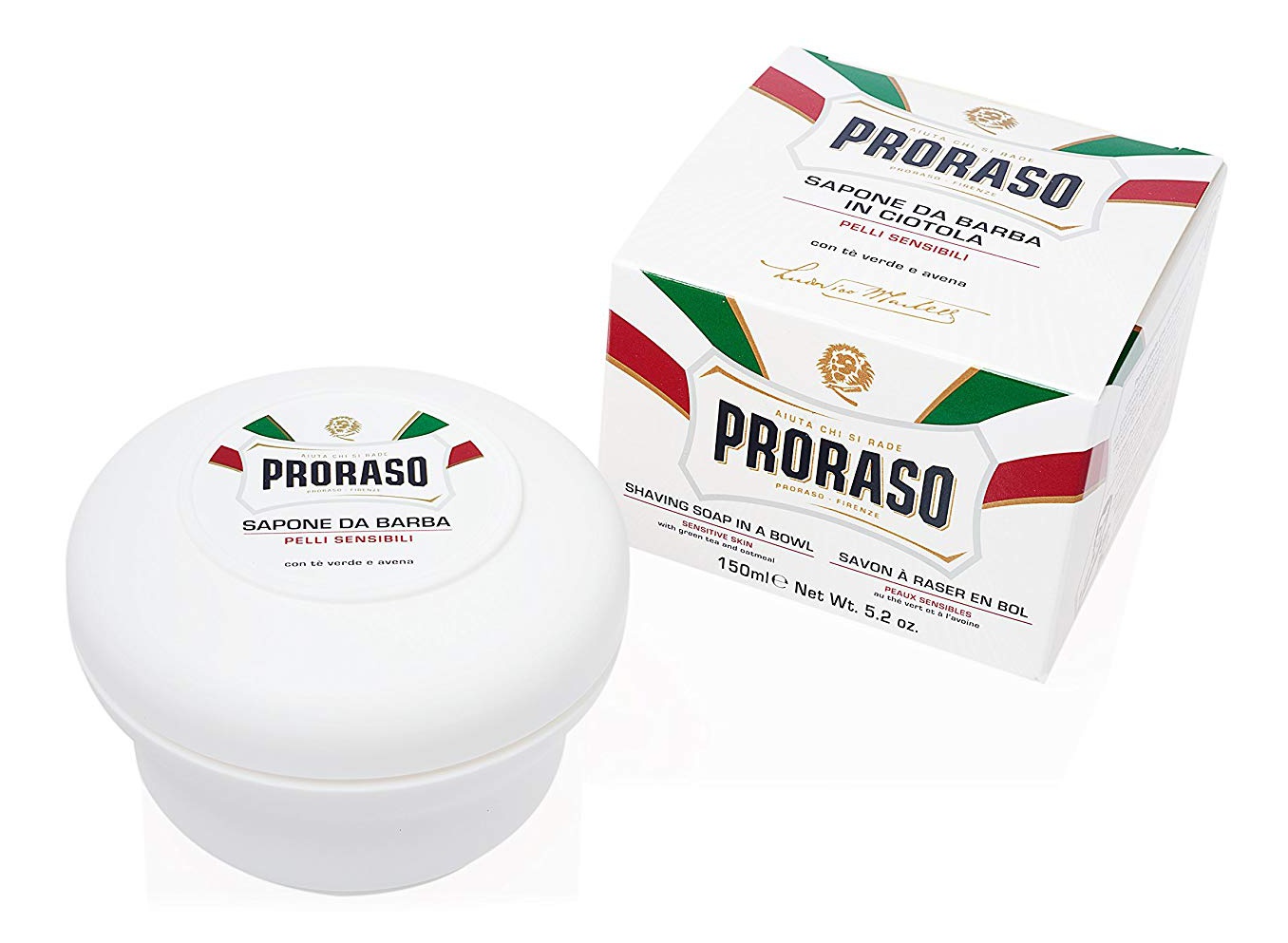 Proraso Shaving Soap In A Bowl - Sensitive Skin
