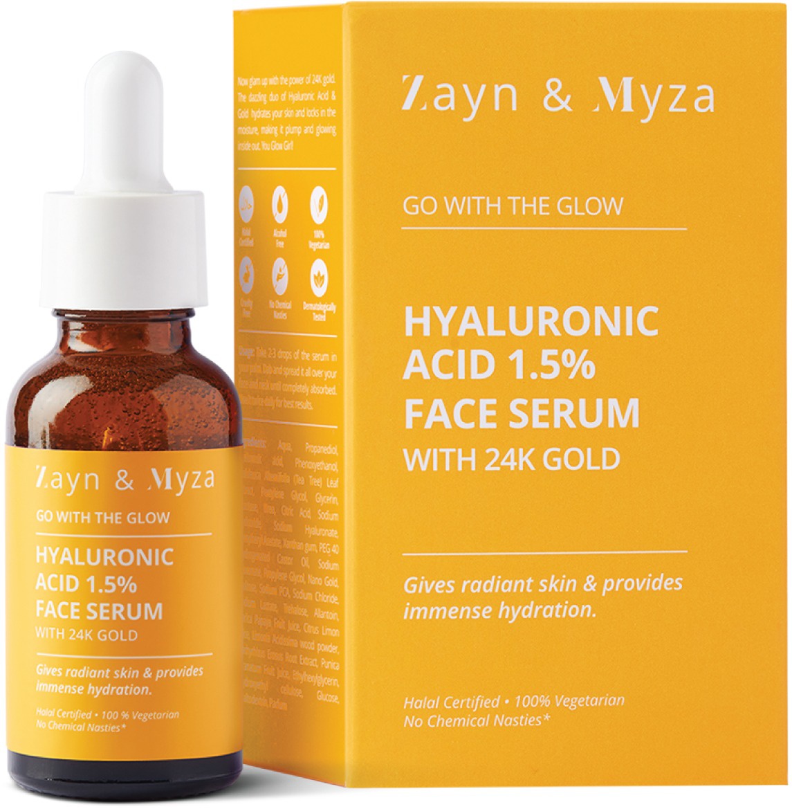 Zayn & Myza Hyaluronic Acid 1.5% Face Serum