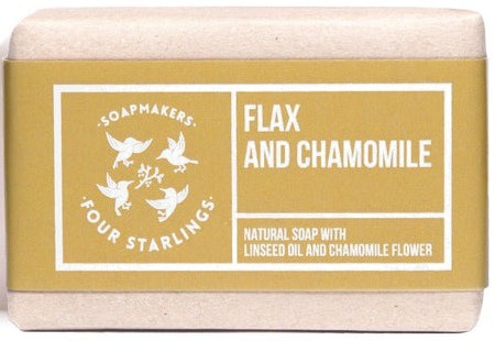 MYDLARNIA CZTERY SZPAKI Flax And Chamomile Soap