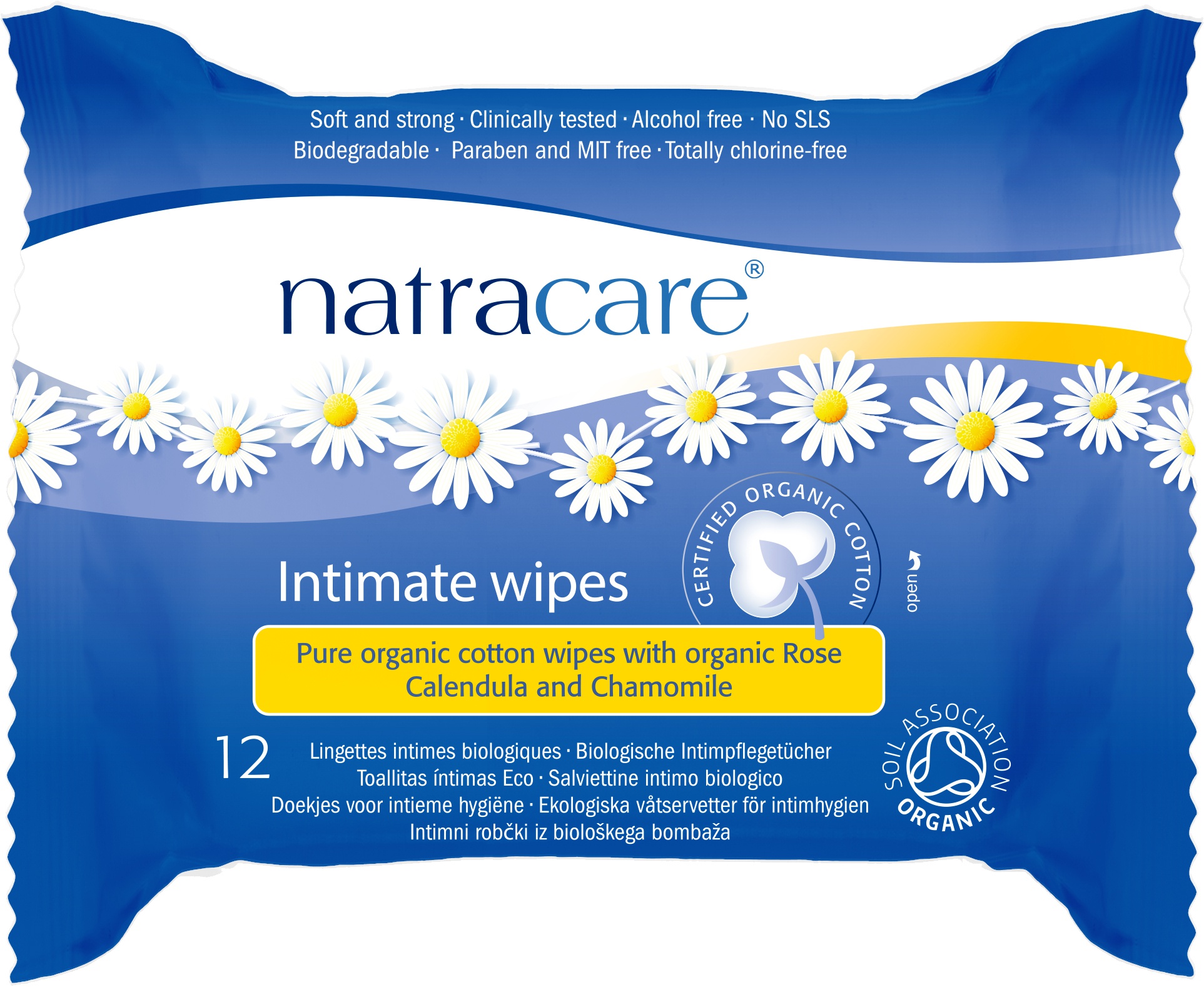 Natracare Everyday Intimate Wipes