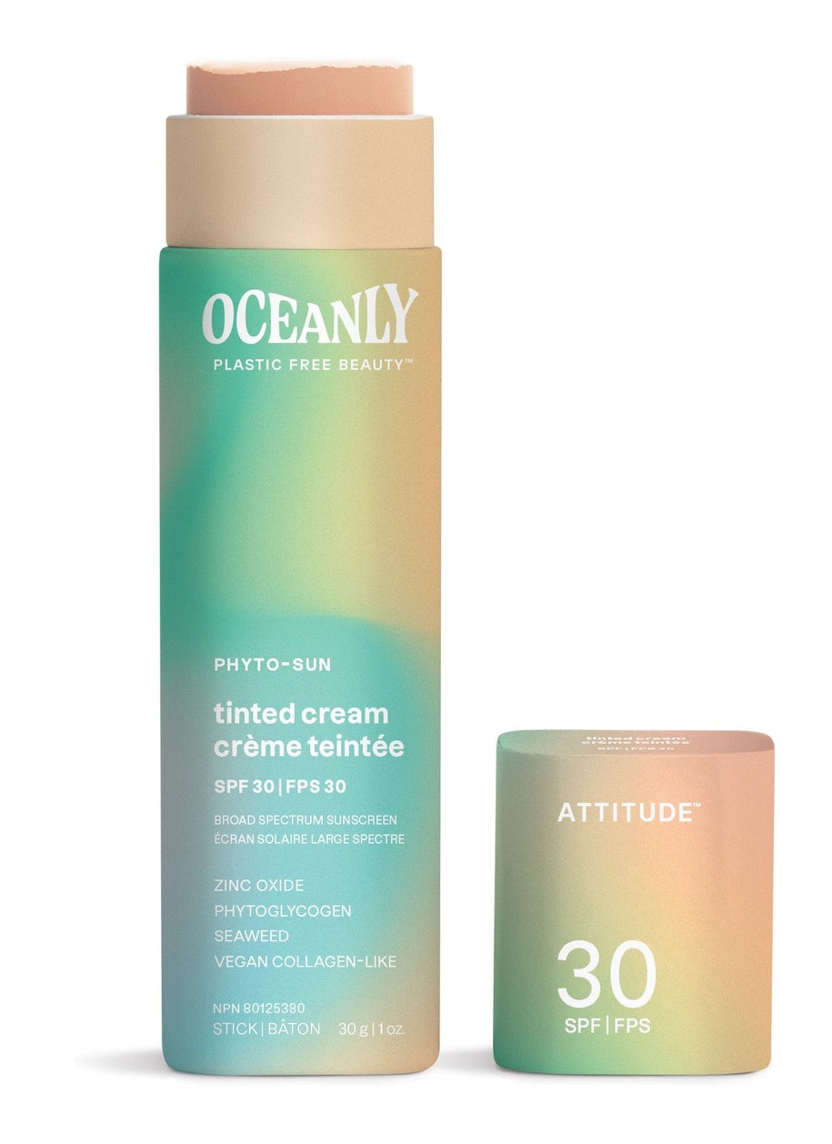 Attitude Solid Tinted Cream SPF 30 With Zinc Oxide