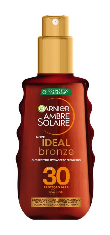 Garnier Ambre Solaire SPF 30 Ideal Bronze Protective Oil Spray