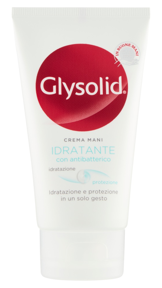 Glysolid Crema Mani Idratante Con Antibatterico