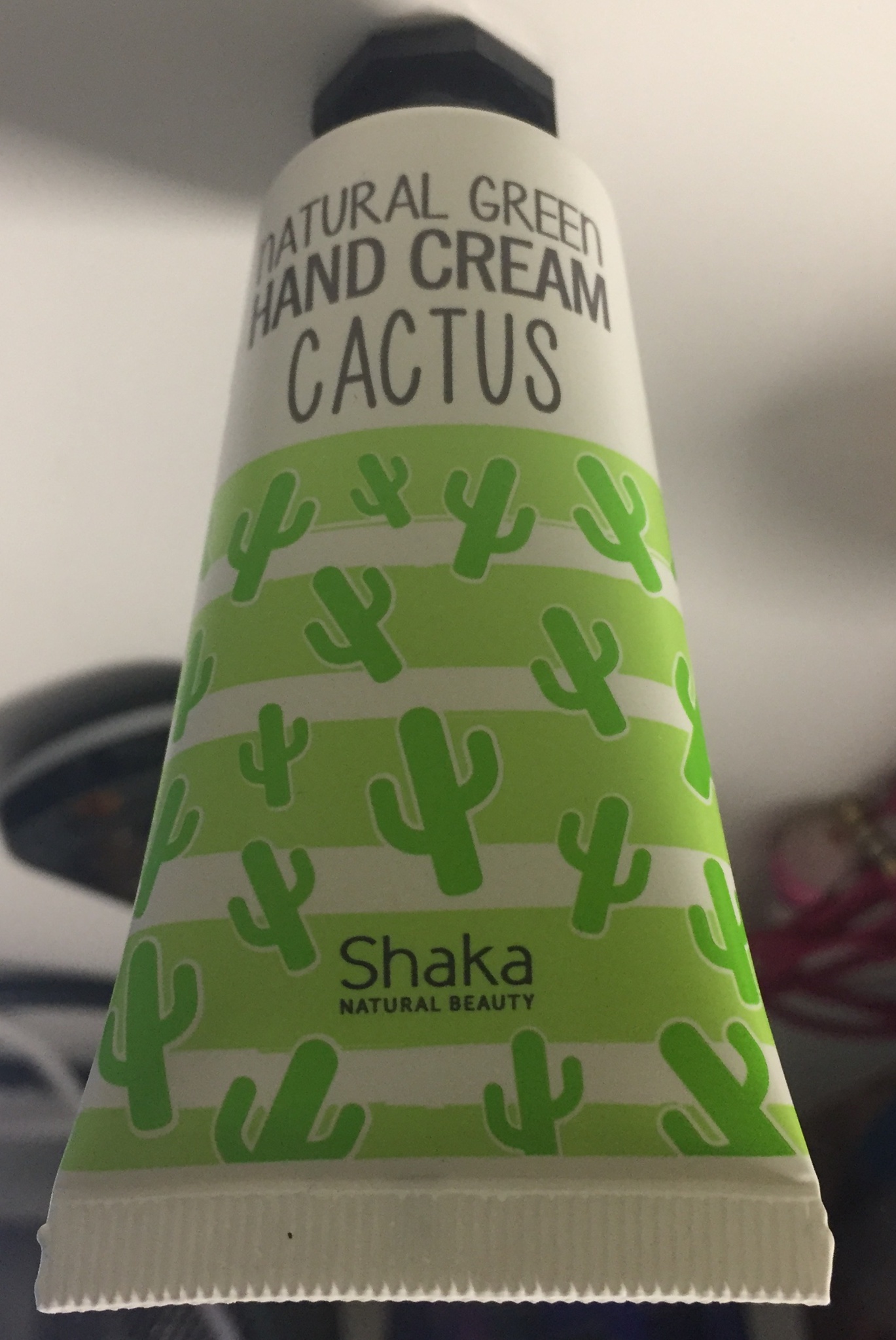 Shaka Natural Green Hand Cream (Cactus)