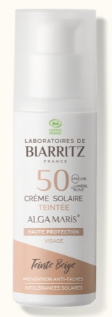 Laboratoires de Biarritz SPF50 Tinted Sun Cream - Beige