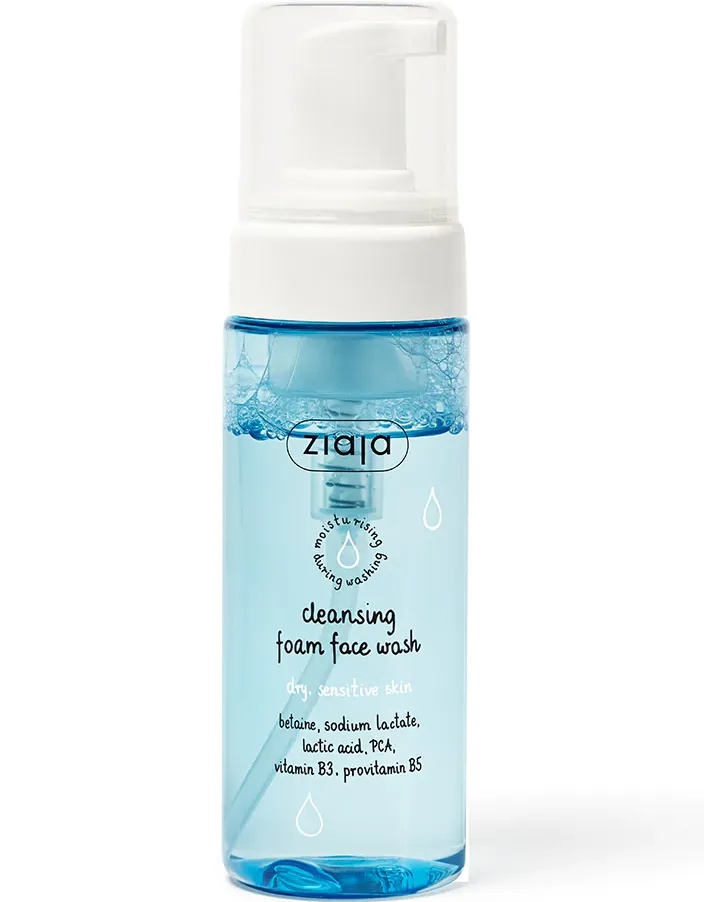 Ziaja Cleansing Foam Face Wash For Dry, Sensitive Skin