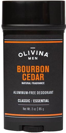 Olivina Men Bourbon Cedar Deodorant