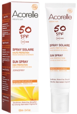 Acorelle Sunscreen Spray For Face And Body Spf 50