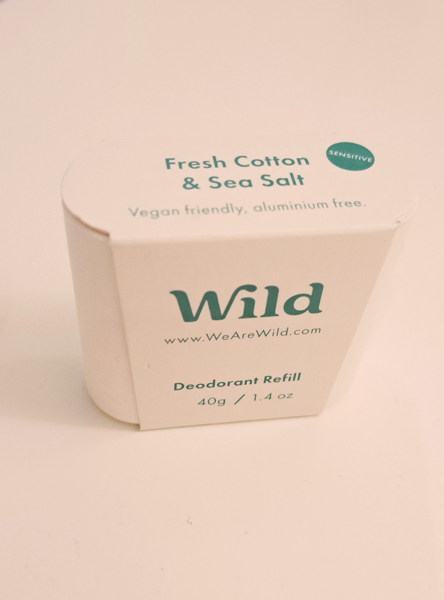 Wild Fresh Cotton & Sea Salt Sensitive Deodorant