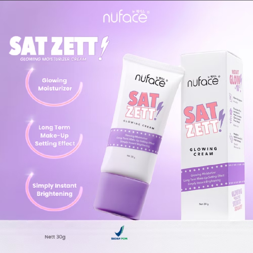 Nuface Sat Zett Glowing Moisturizer Cream