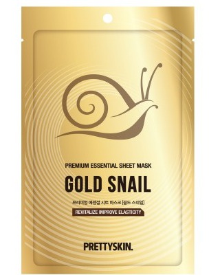 PRETTYSKIN Premium Essential Sheet Mask [Gold Snail]