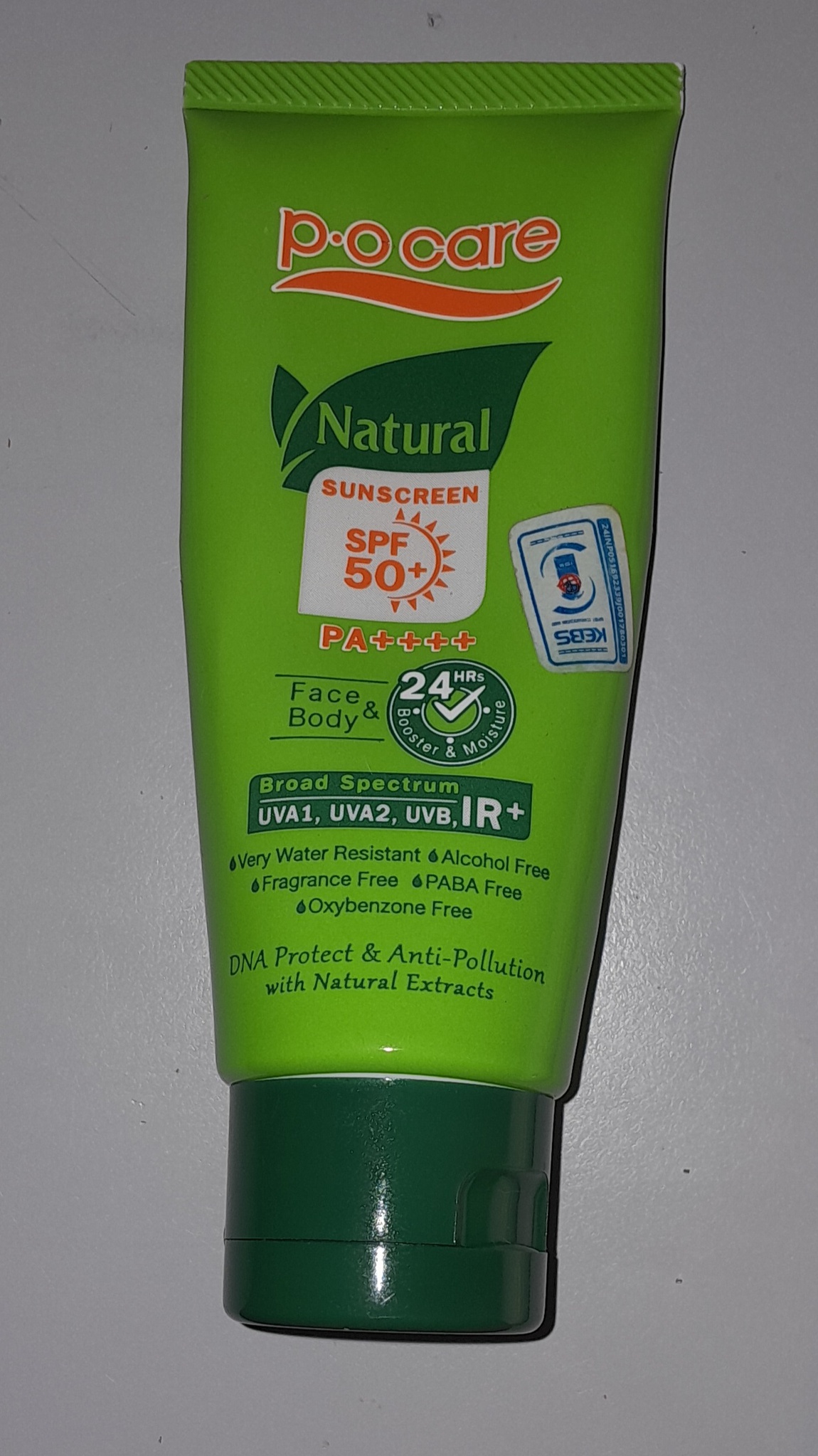 P.O. Care Natural Sunscreen SPF 50+  Pa++++