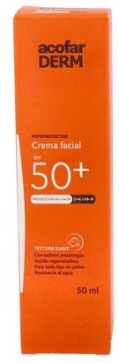 Acofar DERM Créma facial SPF50+