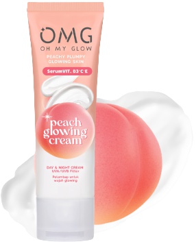 OMG Oh My Glow Peach Glowing Cream