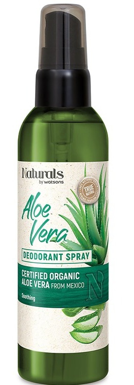 NATURALS BY WATSONS Aloe Vera Deodorant Spray