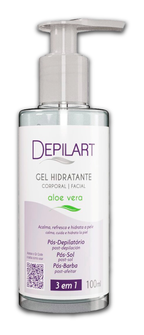 Depilart Gel Hidratante Aloe Vera