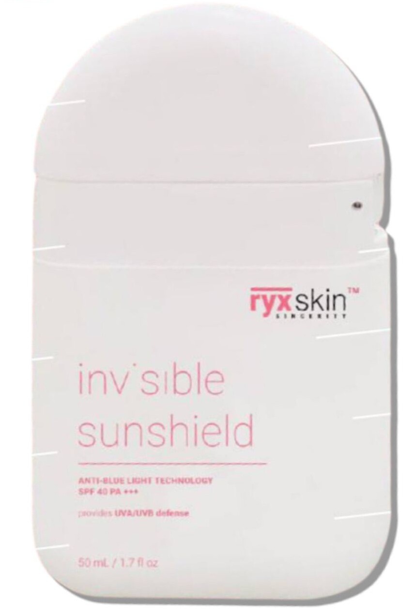 Ryx Skin Sincerity Ryx Skin Invisible Sunshield SPF 40 Pa +++ Broad Spectrum UVA/UVB Defense Protection
