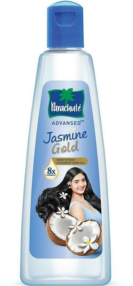 Parachute Advanced Jasmine Gold, Non-sticky Coconut Hair Oil