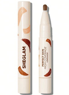 SheGlam Perfect Skin High Coverage Concealer - Nutmeg