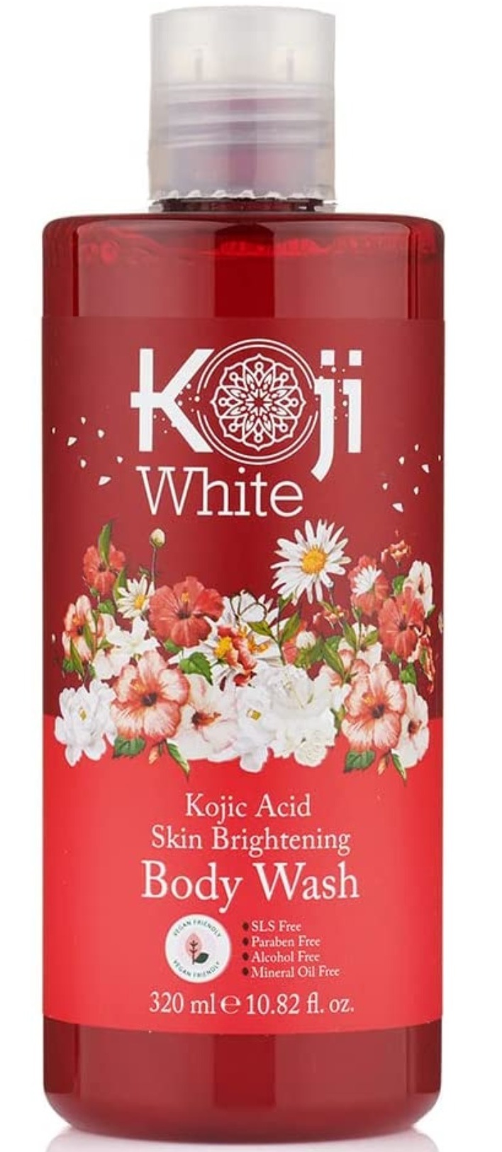 Koji White Kojic Acid Skin Brightening Body Wash